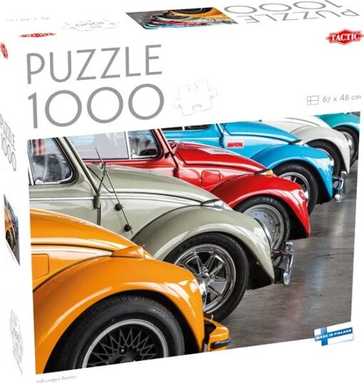 Tactic 1000 pcs puzzle: Volkswagen Beetles
