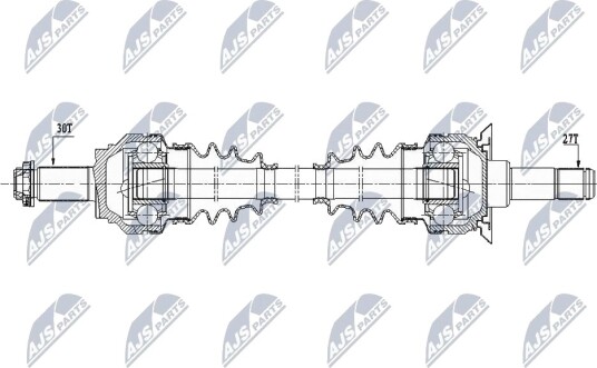 Nty Drivaksel NTY NPW BM 153 Nty Drivaksel NTY NPW BM 153