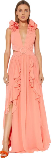 Patbo Dame Kjoler Oransje S,