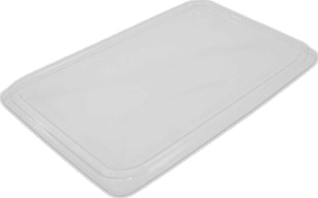 Låg T/Plastbakke Færch Rektangulær,268 X328x28mm Pet Transparent Karton A 110 Stk Fødevaregodke