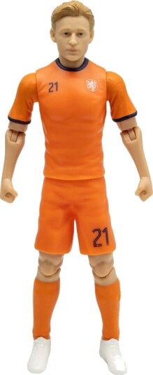 Nederland De Jong Fotballfigur 20cm 148445