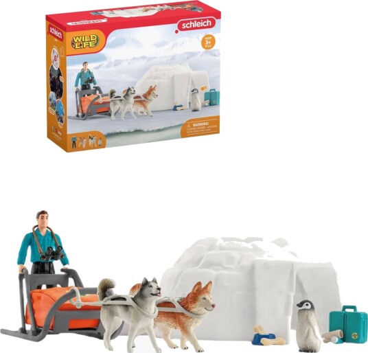 Schleich Wild Life Antarktis Ekspedisjon Lekesett 19 Deler Schleich Wild Life Antarktis Ekspedisjon Lekesett 19 Deler