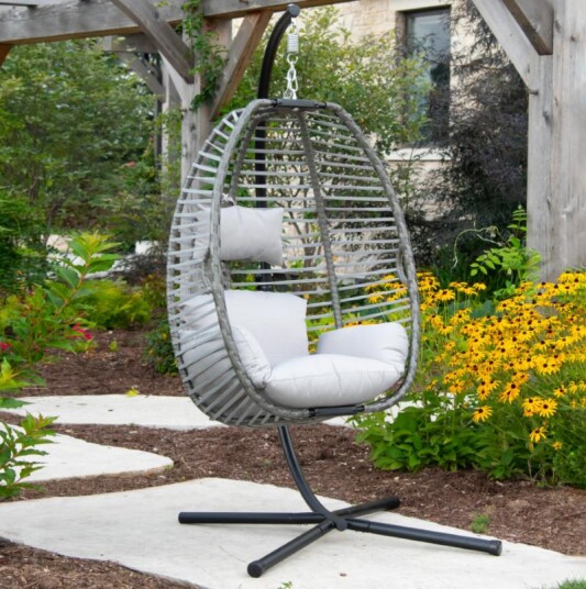 Vivere Hengestol+Stativ Nest Moonstone Vivere Hengestol+Stativ Nest Moonstone