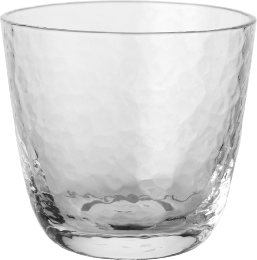Broste Copenhagen Hammered tumbler 15 cl Klar Broste Copenhagen Hammered tumbler 15 cl Klar