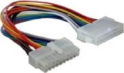 Delock - Strømforlengelseskabel - 20-pin ATX (hann) til 20-pin ATX (hunn) - 20 cm Delock - Strømforlengelseskabel - 20-pin ATX (hann) til 20-pin ATX (hunn) - 20 cm