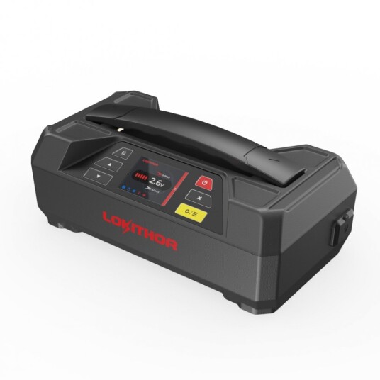 LOKITHOR Lithium Startbooster 6/12V 4250A 6A lader og 12V batteritester. JTC4250