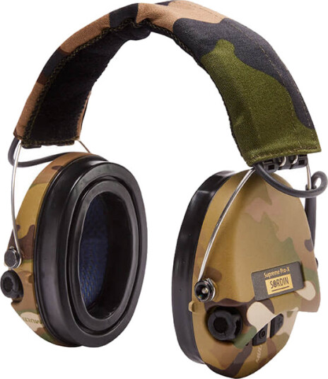 Sordin Supreme Pro X LED Camouflage OneSize, Camo
