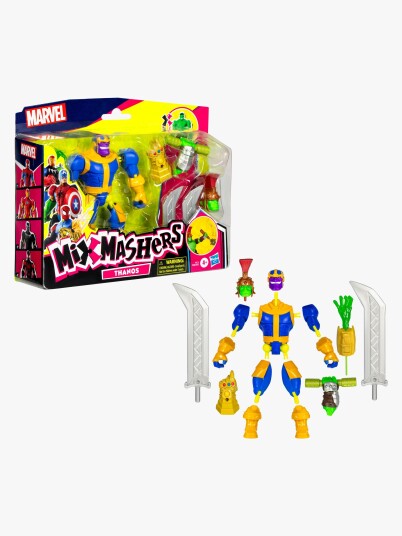 Marvel Thanos MixMashers Actionfigur 12 cm fra 4 år Marvel Thanos MixMashers Actionfigur 12 cm fra 4 år