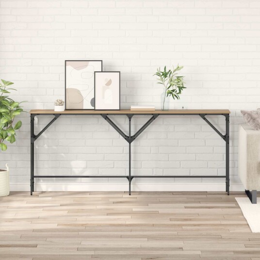  Konsollbord artisan eik 180 x 29 x 75 cm Konstruert tre