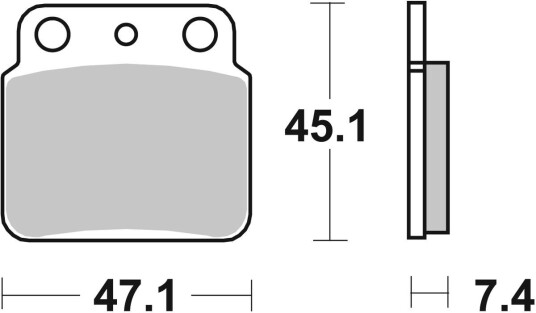 Bremseklosser sbs 649SI Bremseklosser sbs 649SI