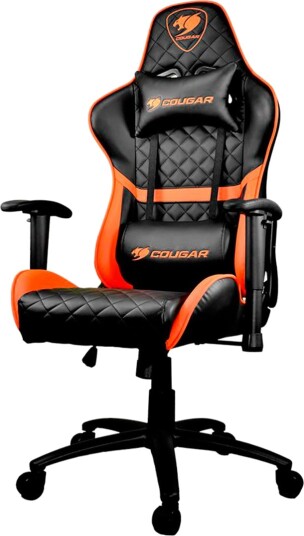 Cougar Armor One Gamingstol Svart Oransje