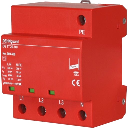 Desitek Transientbeskyttelse DEHNguard TT 20 340 Type 2 SPD