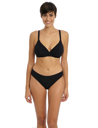 Freya Ibiza Waves Uw Plunge Bikini Top 38 E - Black - F x 85