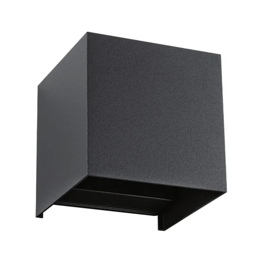Paulmann - Cybo LED Utendørs Vegglampe Smart Home ZigBee IP44 square Anthracite/Aluminium -