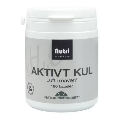 Aktivt Kull 261 mg 180 Kapsler