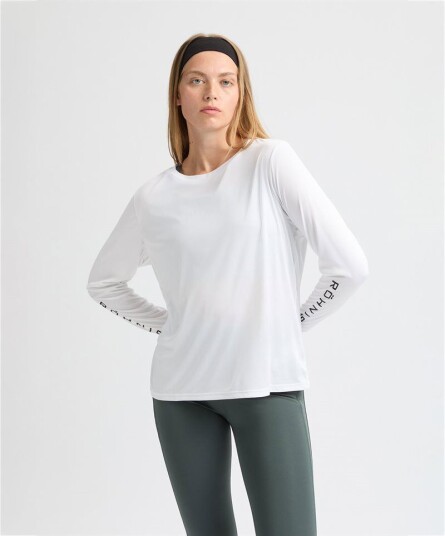 Röhnisch Team Logo Longsleeve Hvit L