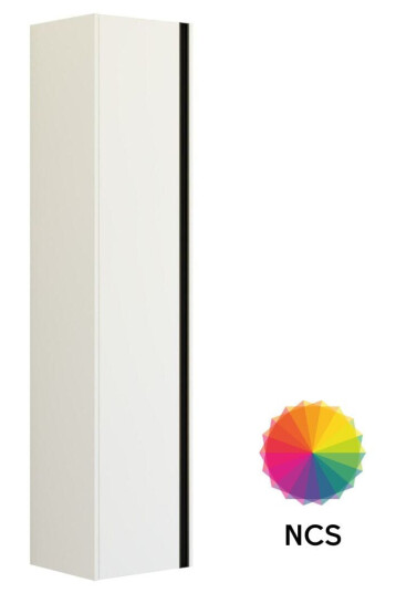 Dansani Inzo Classic Integrert Alu grep Høyskap Slim 1 dør NCS Farge / 40cm Versjon B Venstre Hengslet Dansani Inzo Classic Integrert Alu grep Høyskap Slim 1 dør NCS Farge / 40cm Versjon B Venstre Hengslet