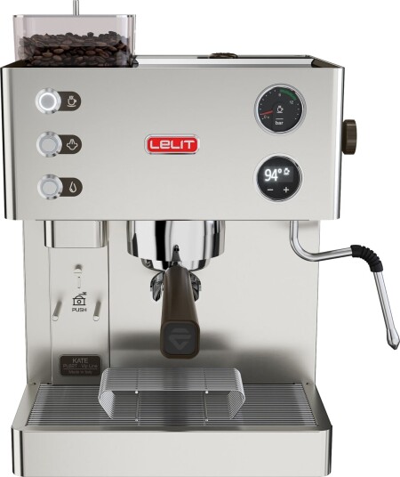 Lelit Kate PL82T Espressomaskin Børstet Rustfritt Stål Lelit Kate PL82T Espressomaskin Børstet Rustfritt Stål