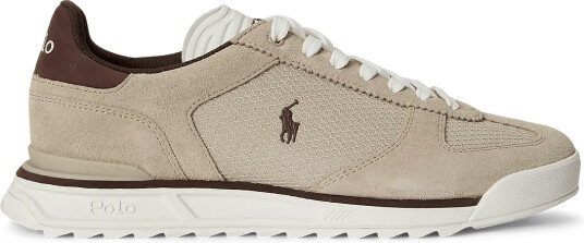Polo Ralph Lauren Varick Suede & Mesh Sneaker Beige 41