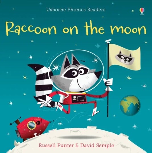 Raccoon On The Moon Av Russell Punter