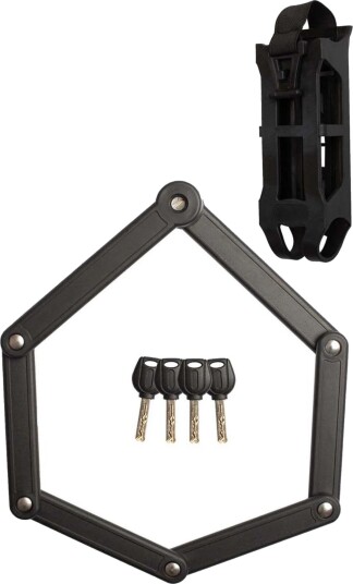 Master Lock 8335EURDPRO sammenleggbar sykkell??s med n??kkel
