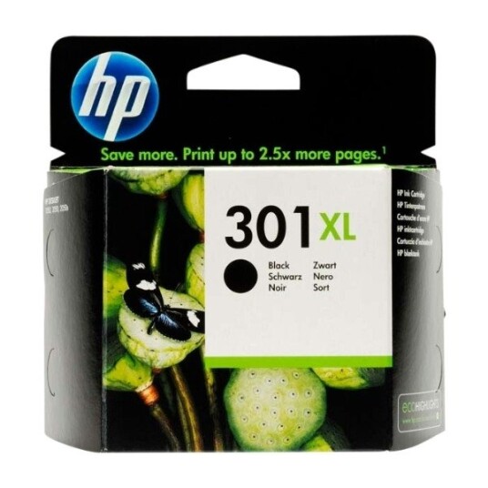 HP blekkpatron 301XL (sort) HP blekkpatron 301XL (sort)