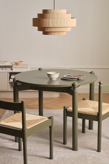 Ellos Home   Spisebord Kitchsoft Ø 110 cm   Grønn