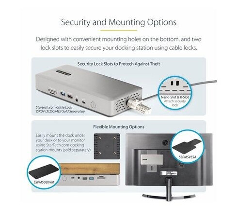 StarTech.com 132UE-TB4USB4DOCK