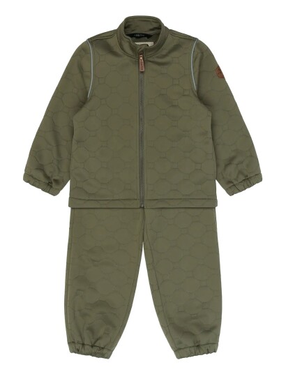 Mikk line Soft Thermal Set Warm Khaki green 140