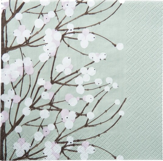 Marimekko by Havi Marimekko Napkin Lumimarja   Green   24X24CM