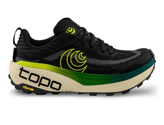 Topo Athletic Men's Vista Black/Lime 43 Topo Athletic Men's Vista Black/Lime 43