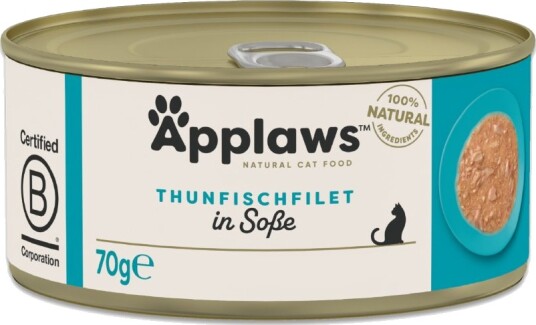 Applaws Cat I Saus Tunfiskfilet 48 X 70 G