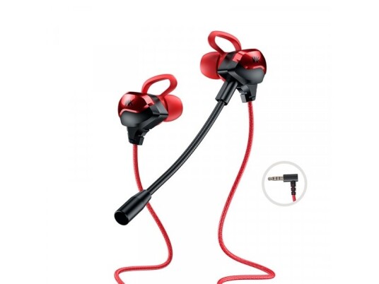 Wekome Et-Y30 Et-Serien - Kablet Spillhodetelefoner 3,5 Mm-Kontakt (Rød) Wekome Et-Y30 Et-Serien - Kablet Spillhodetelefoner 3,5 Mm-Kontakt (Rød)