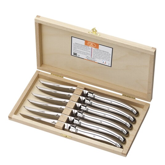 Jean Dubost Laguiole Grillkniv 6 stk rustfri Jean Dubost Laguiole Grillkniv 6 stk rustfri