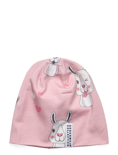 Geggamoja Bamboo Beanie Pink Lama - Pink - 44-46