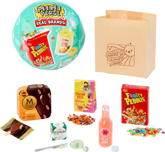 MGA's Miniverse Gjør Det Mini Real Merke Assortert Onesize Leketøy Blå Gul Rød MGA's Miniverse Gjør Det Mini Real Merke Assortert Onesize Leketøy Blå Gul Rød