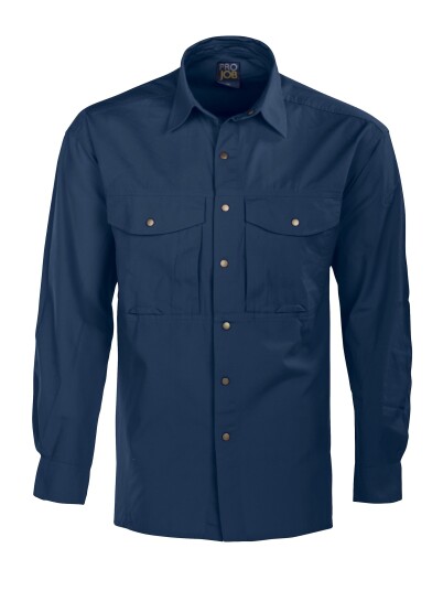 Projob 5210 Skjorte Navy blue XS