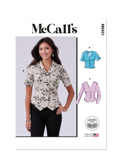 McCall's 8451 - Topp Y5 (18-20-22-24-26)