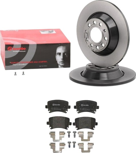 Bremseskiver og -klosser BREMBO BRB3405N0406