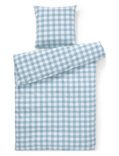 compliments Square Bed Linen 140X200/50X70 Cm - Blue - 140X200;50X70CM