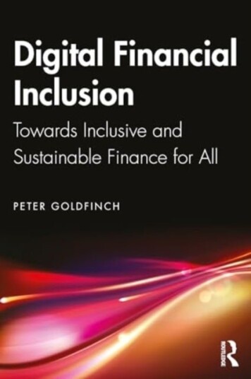 Digital Financial Inclusion