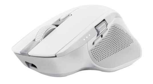 Trust Ozaa+, Högerhand, Optisk, Trådlös Rf + Bluetooth, 3200 Dpi, Vit