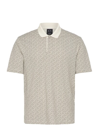 Armani Exchange Polo Shirt Multi/patterned XS Armani Exchange Polo Shirt Multi/patterned XS