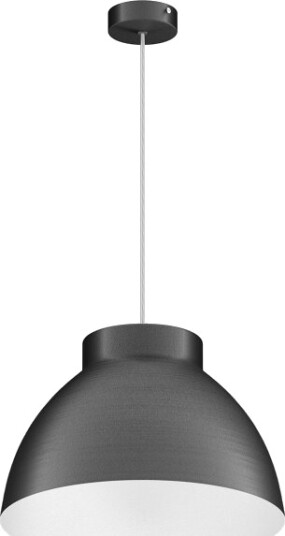 Toru P400 Utvendig E27 Sort Innvendig Hvit Med 2 M Kabel Og Baldakin Toru P400 Utvendig E27 Sort Innvendig Hvit Med 2 M Kabel Og Baldakin