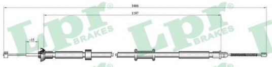 Bremsewire LPR C1024B Bremsewire LPR C1024B