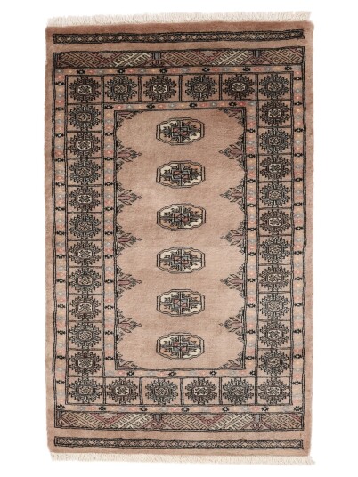 Håndknyttet. Opphav: Pakistan Pakistan Bokhara 3ply Teppe 78x124