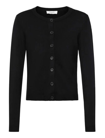Rosemunde Kids Rkdenise Ls Cardigan Black 176