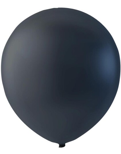 Partydeco 100 stk 23 cm MEGAPACK Svarte Ballonger