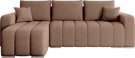 Zulueta 3 seters sovesofa med divan Lambi 04 brun