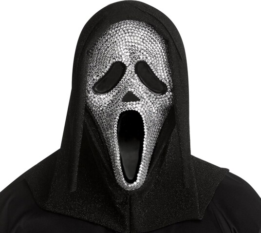 Palmer Agencies Scream Ghostface Bling Mask One size 1550N